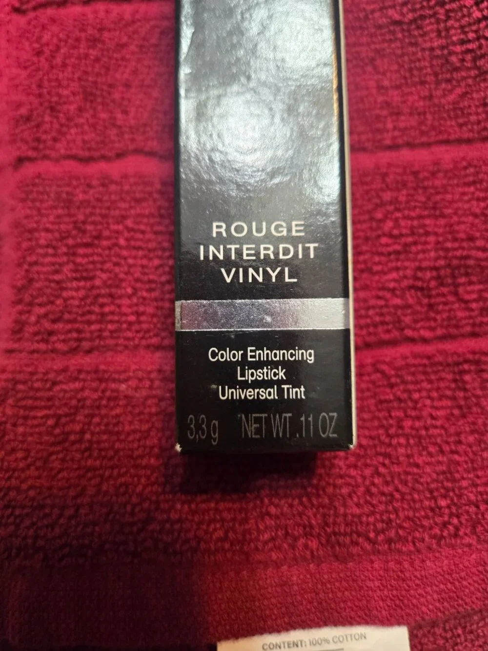 Givenchy Rouge Interdit Vinyl lipstick